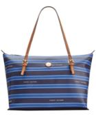 Tommy Hilfiger Th Stripe Large Convertible Tote