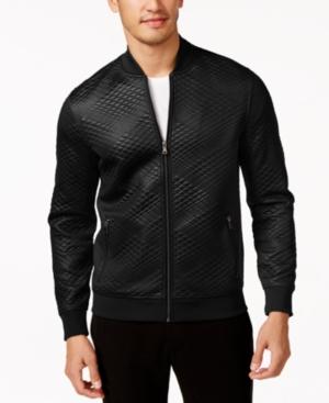 Inc International Concepts Quilted Jacquard Jacket, Only At Macy's
