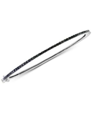 Effy Diamond Skinny Bangle Bracelet (3/8 Ct. T.w.) In 14k White Gold