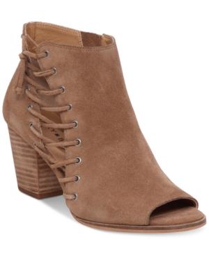 Lucky Brand Women's Hartlee Lace Up Booties Women's Shoes