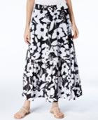 Inc International Concepts Floral-print Maxi Skirt, Only At Macy's