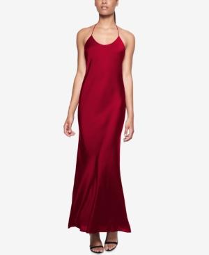 Fame And Partners Tie-back Halter Dress