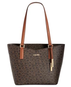 Calvin Klein Faux-leather Tote