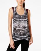 Ideology Printed T-back Tank Top