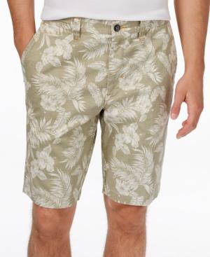 Tommy Bahama Men's St. Tropique Floral-print Flat-front Shorts