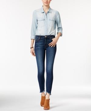 Joe's Jeans Charlie Cropped Tania Wash Cotton Skinny Jeans