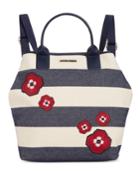 Tommy Hilfiger Aurora Convertible Rugby Striped Backpack