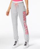 Material Girl Active Juniors' Glitter-trim Graphic Sweatpants, Only At Macy's