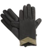 Isotoner Signature Stretch Leather Tech Gloves