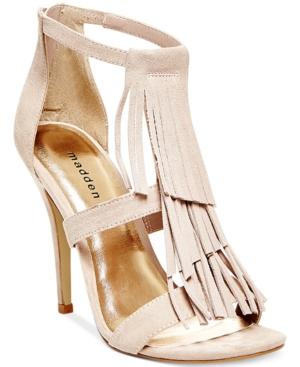 Madden Girl Demiiii Fringe Dress Sandals Women's Shoes