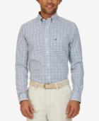 Nautica Men's Non-iron Plaid Shirt