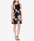American Living Floral-print A-line Dress