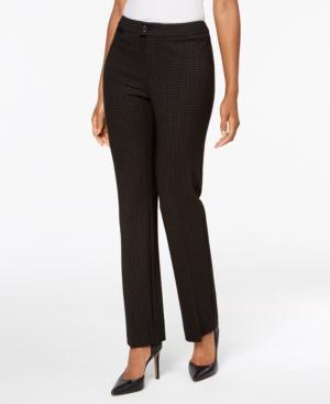 Charter Club Printed Straight-leg Pants, Created For Macy's
