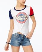 Warner Bros. Juniors' Wonder Woman Graphic T-shirt By Bioworld