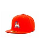 New Era Miami Marlins Mlb Authentic Collection 59fifty Cap