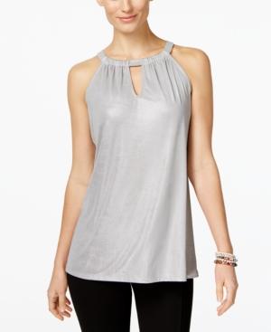Inc International Concepts Keyhole Halter Top, Only At Macy's