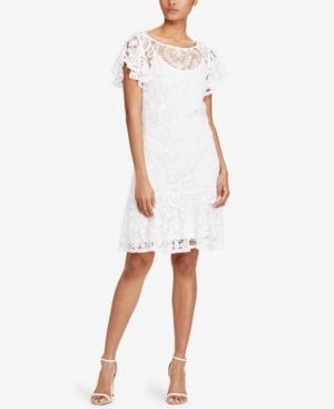 Polo Ralph Lauren Ruffled Lace Dress