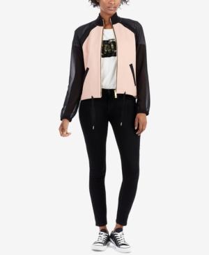 True Religion Contrast Bomber Jacket
