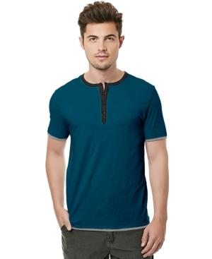 Buffalo David Bitton Nikid Henley T-shirt