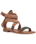 Nine West Xoanna Embellished Flat Sandals Women's Shoes