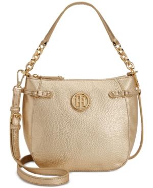 Tommy Hilfiger Sadie Pebble Leather Crossbody