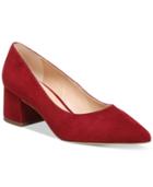 Franco Sarto Callan Block-heel Pumps Women's Shoes