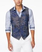 Tallia Men's Floral-print Vest