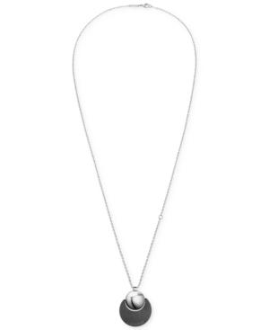 Calvin Klein Bi-color Disc Pendant Necklace Kj3zbp280100