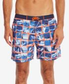 Boss Men's Quick Dry Printed Polyester Board Shorts