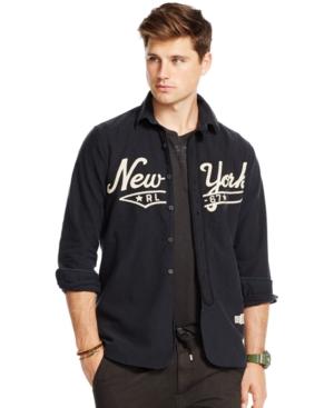 Polo Ralph Lauren Oxford Shortstop Long-sleeve Sport Shirt