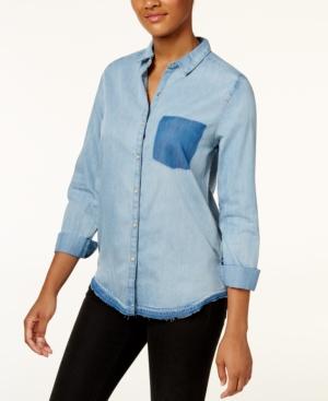 Calvin Klein Jeans Released-hem Denim Shirt