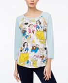 Mighty Fine Juniors' Disney Snow White Graphic Top