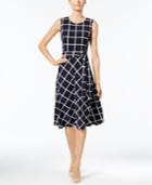 Charter Club Sleeveless Fit & Flare Dress, Only At Macy's