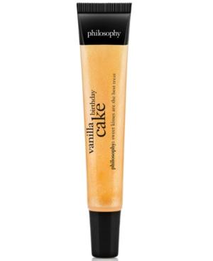 Philosophy Vanilla Birthday Cake Lip Shine, .4 Oz