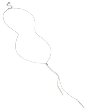 Bcbgeneration Geometric Spike Knotted Y-shaped Necklace