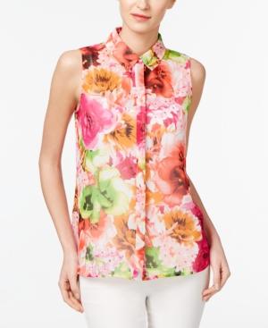 Cece Floral-print Shirt