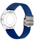 Tag Heuer Modular Connected 2.0 Electric Blue Perforated Rubber Smart Watch Strap 1ft6118