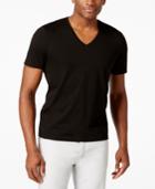 I.n.c. Men's V-neck Polished T-shirt, Created For Macy's