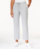 Karen Scott Petite Soft Pull-on Pants, Only At Macy's