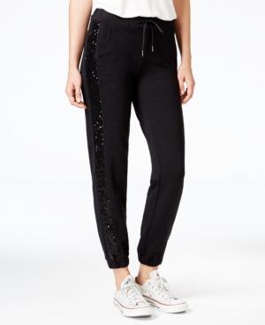 Chelsea Sky Sequined Jogger Pants, Only At Macy's