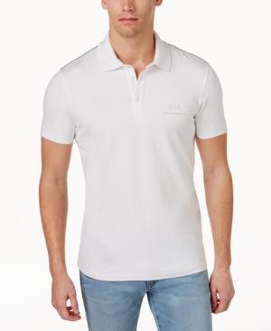 Armani Exchange Men's Signature Ax Logo Polo