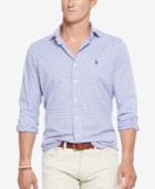 Polo Ralph Lauren Men's Men's Long Sleeve Checked Stretch Performance Estate Shirt