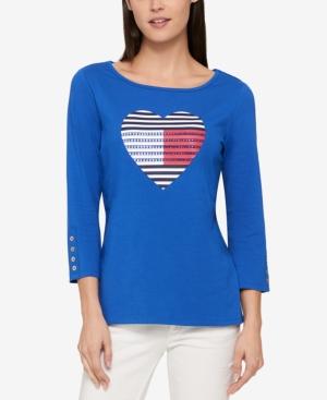 Tommy Hilfiger Studded Top, Created For Macy's