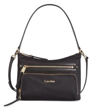 Calvin Klein Dressy Nylon Convertible Shoulder Bag