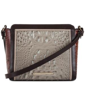 Brahmin Carrie Embossed Leather Crossbody