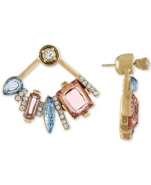 Rachel Rachel Roy Gold-tone Mixed Stone Floater Earrings