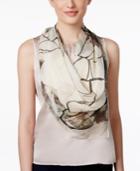 Vince Camuto Bloom Collage Square Scarf
