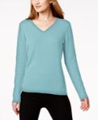 Charter Club V-neck Cashmere Sweater, Created For Macy's