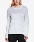 Tommy Hilfiger Ombre Metallic Sweater, Created For Macy's