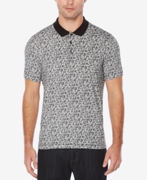 Perry Ellis Men's Leaf-print Polo